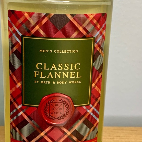 Bath & Body Works CLASSIC FLANNEL Men’s Collection 3-in-1 Hair Face Body Wash - Picture 3 of 7